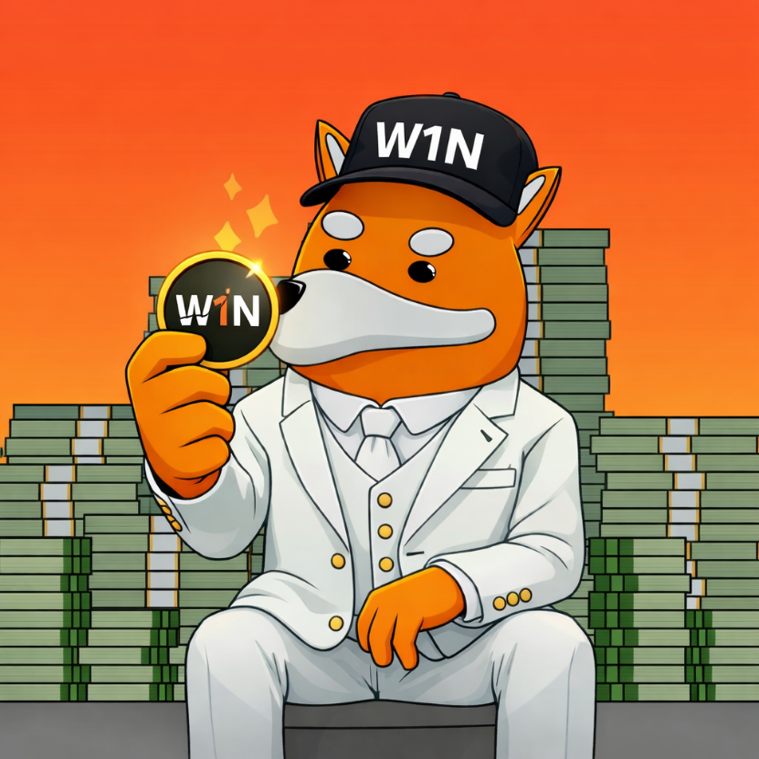 W1NonBonk's tweet image. Holding w1n coin.