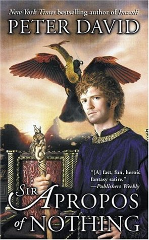 bieg9093's tweet photo. @Cardlinish Tell me to grab a book right now, I'm grabbing this to read again. Peter David writes like he loves it, and writes for his own amusement in this book. It's a (lilbit) cruel satire of fantasy genre, full of cyclonic tangents and dopey word play. Great characters. Super-easy read. https://t.co/60rxD03mlf