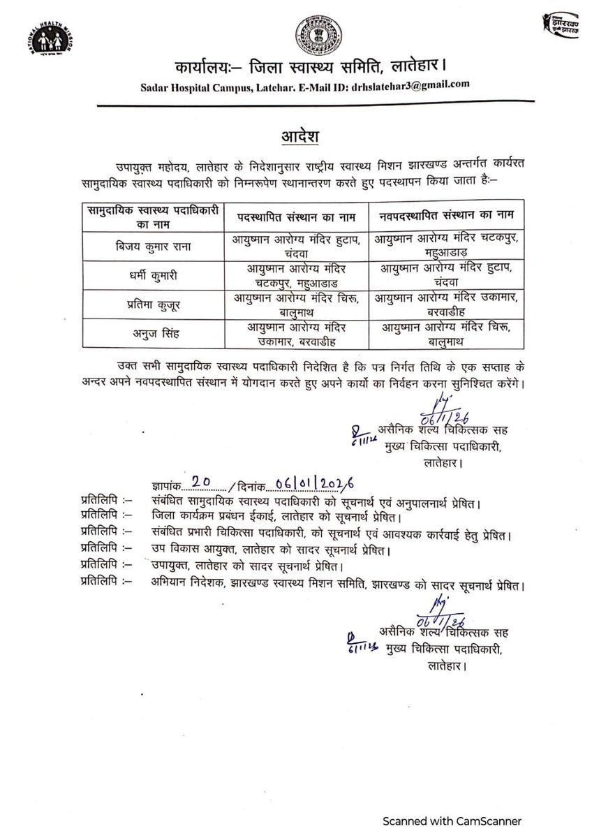 JHARKHAND CHO ASSOCIATION tweet media