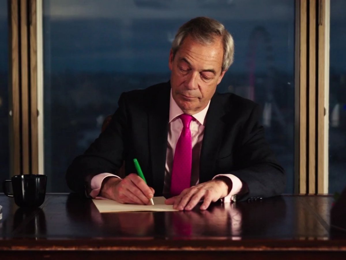 "Dear Diary
I was meant to be on the Laura Kuenssberg show today, but I made Richard Tice do it instead, because I would have revealed that I'm more loyal to Trump than the UK."
