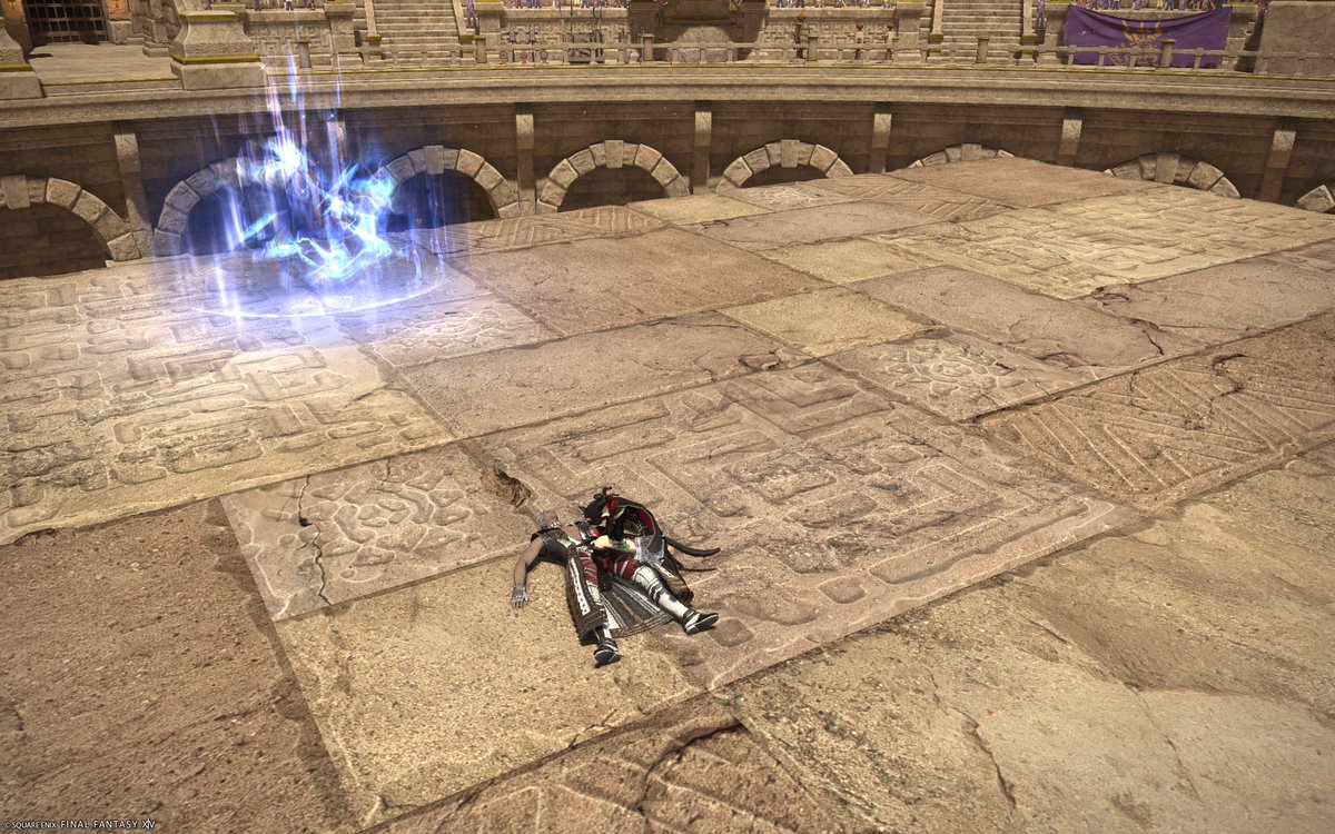 【FF14】3層クリアしました！統一王者がスイーツ王者にずっと聞こえてきたので大分自分がいっぱいいっぱいなんだなと思いました🤣