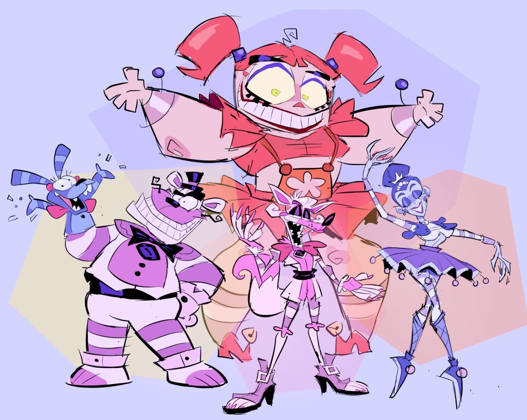 Baby's Circus!

This is basically just my interpretation of the funtimes if they weren't robots.