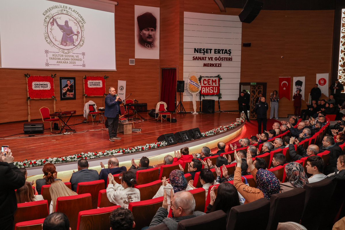 Kırşehirliler Platformu tarafından düzenlenen birlik ve beraberlik buluşmasında hemşehrilerimizle bir araya geldik.

Kültürümüzü yaşatan, birlik ve dayanışmamızı güçlendiren bu güzel gecede emeği geçen herkese gönülden teşekkür ediyorum.