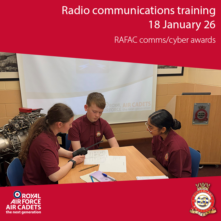 111SquadronATC's tweet photo. We're a full week into our 2026 Training Programme and it's great to see cadets seizing opportunity as we run exciting events and courses!

Today, six cadets have been 'on the air' with our communications equipment, getting in key hours ahead of their assessments.

Well done! https://t.co/CaNnfgPsbu