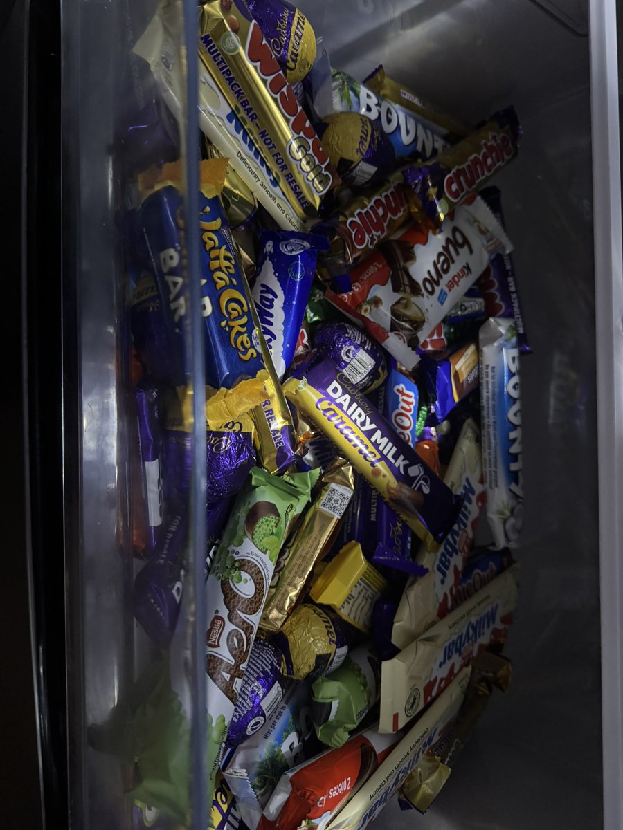 Just missing the Flakes and the Turkish Delights and then my January top up is complete 😋😋
#chocolate