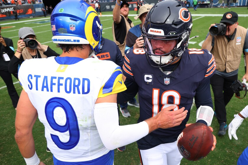 xEP_Network's tweet photo. LA Rams @ Chicago Bears Playoff Breakdown 🏈

🔍 Matchup Overview
• The Rams are top 3 in almost every passing category and also have the #1 most successful rushing attack.
• For Chicago, they thrive off of explosive plays and forcing turnovers on defense. 4th quarter comebacks too of course!

📈 Trends That Matter
• Caleb Williams200+ Passing Yards (5/L5)
• Matthew Stafford 250+ Passing Yards (5/L5)
• D'Andre Swift 40+ Rushing Yards (5/L5)

⚖️ Matchup Differences
• Both teams can make plays and run the ball well on offense. The difference will be in team defense. The Rams have the better defense on paper as they are 14th and 13th in pass/rush yards while Chicago is 28th and 29th.
• The Rams defense does a good job limiting explosive plays and generating pressure on defense.

🧠 Big Picture
Controlling the game for either team will come in the rush attack. Both teams are great at it, but which defense folds first? Explosive plays will be crucial in this game but that can only happen if both offensive lines hold up. Chicago's dominant line vs the Rams pass rush will be fun to watch!