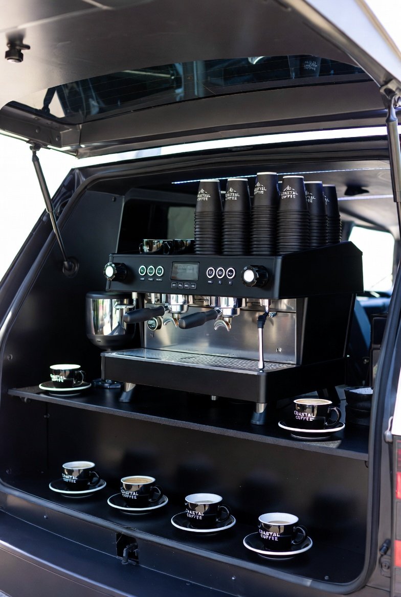 CoastalCoffeeNC's tweet image. @cybertruck coffee, anyone?