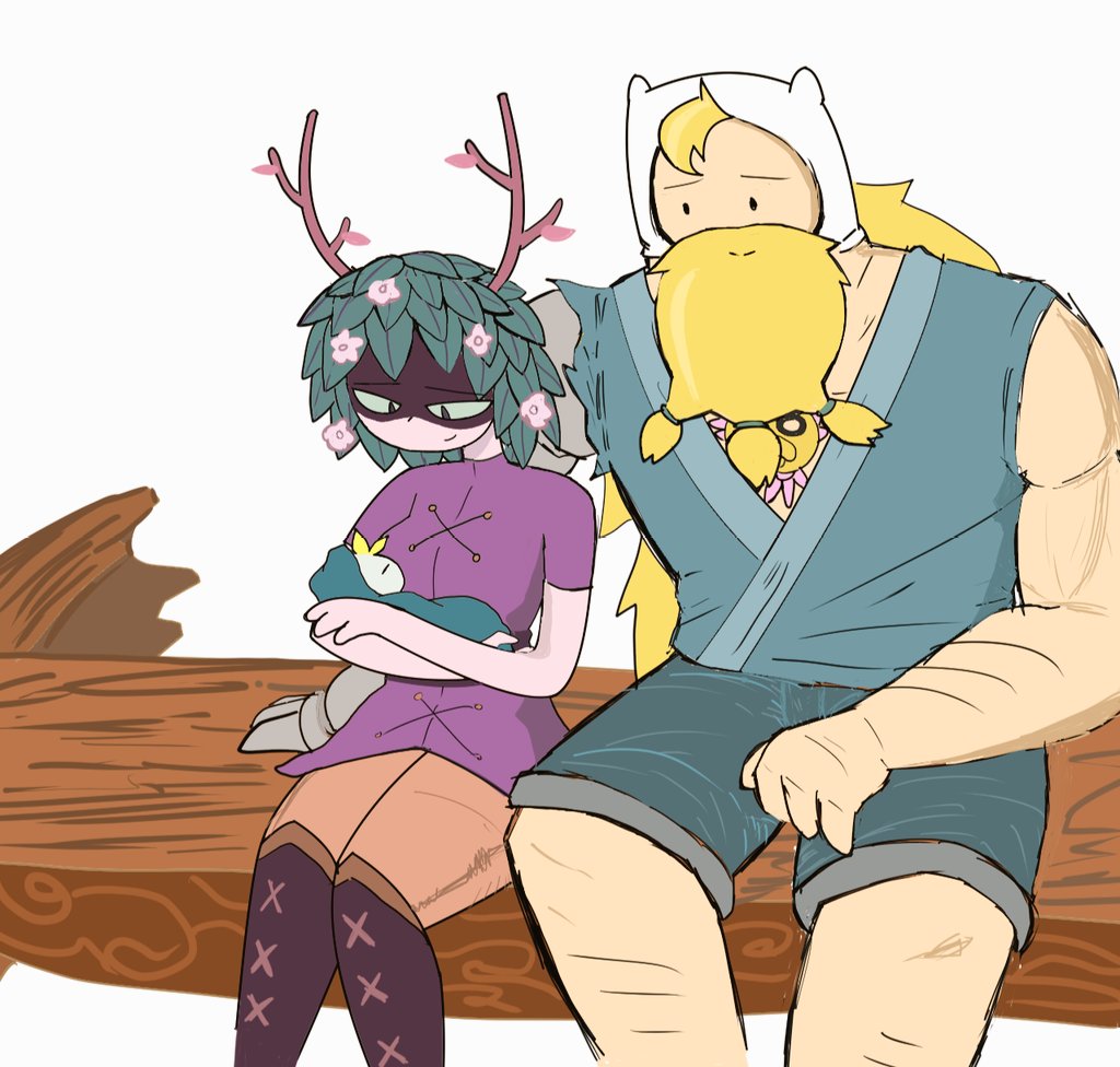 Kurenyyakast's tweet image. #finntress #adventuretime