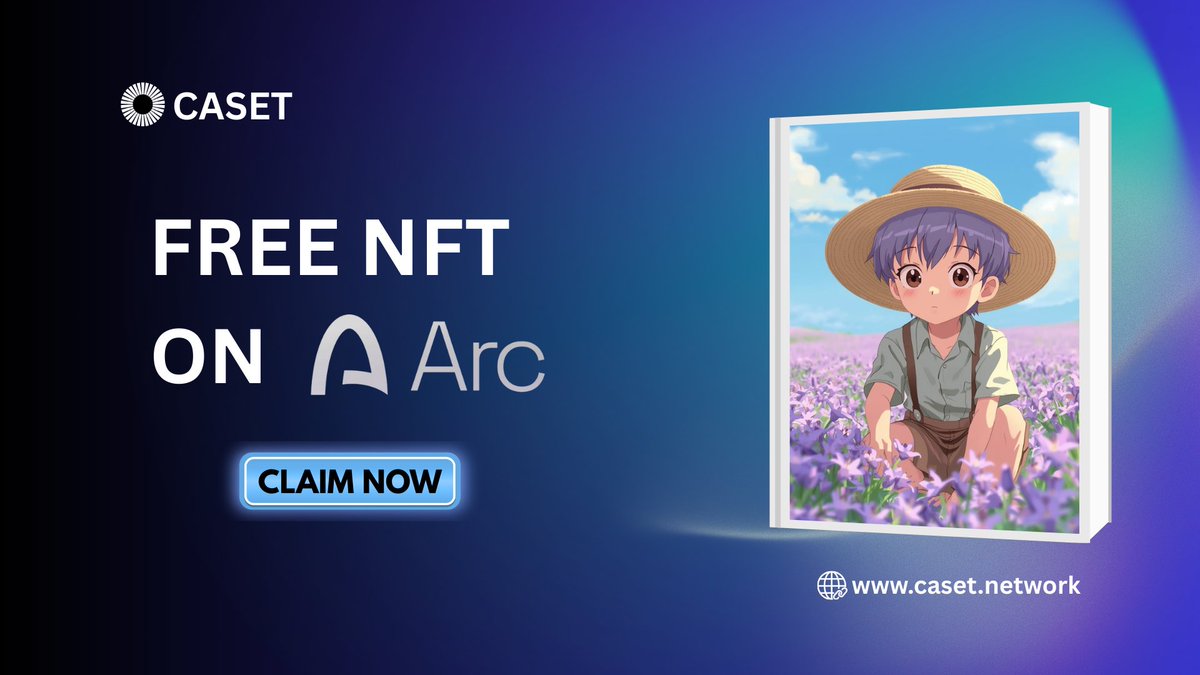 Mint Free NFT On ARC Testnet ✨

🌸Free Mint: caset.network/flora

FLORA On Caset

RT+Like 🩷