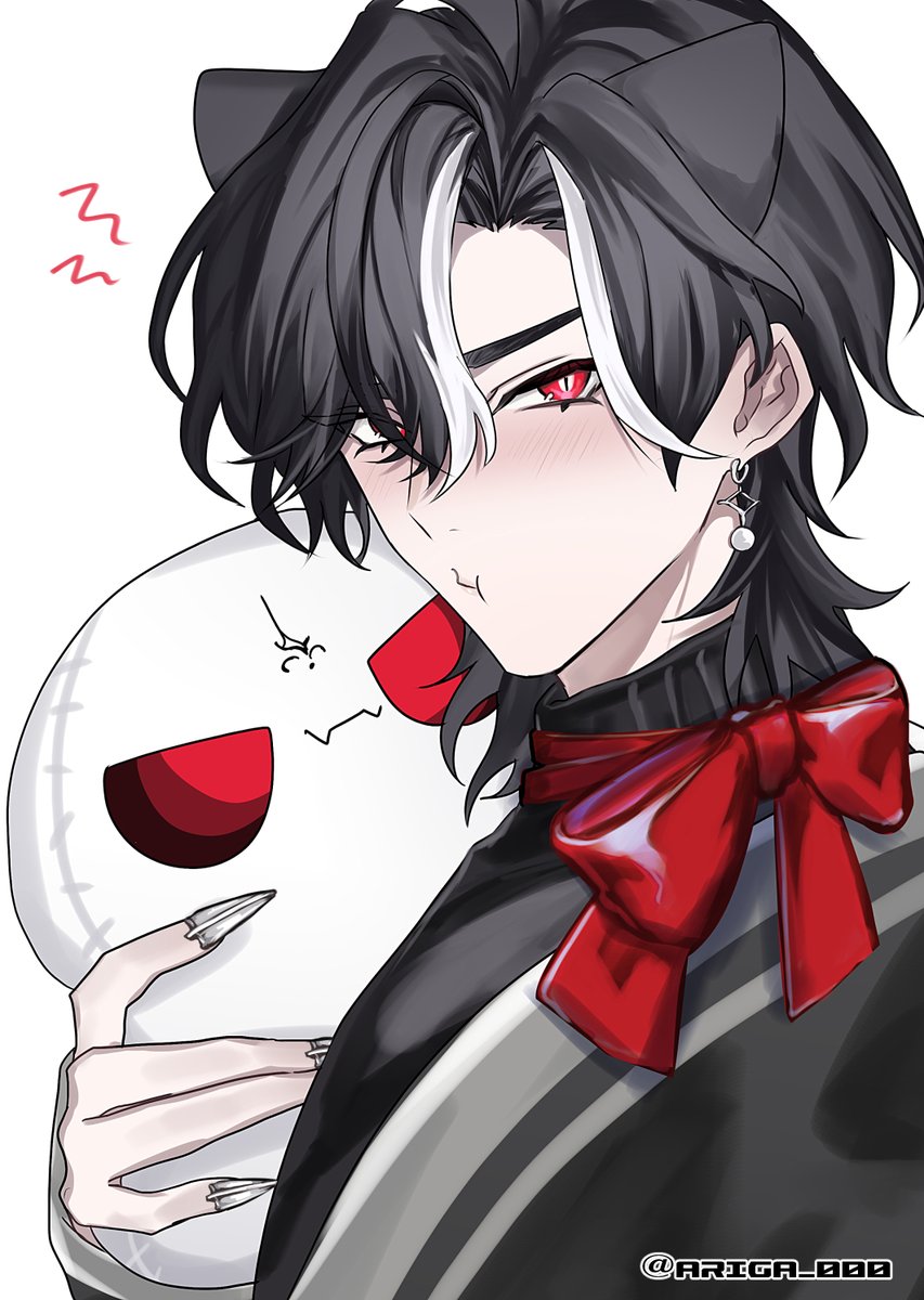 ariga_000's tweet image. #Lunography 
Sulking cat😾