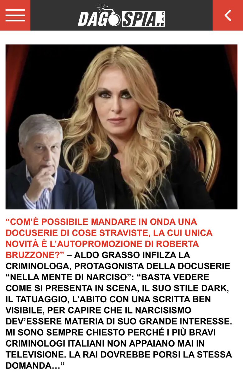 pasqualemariob1's tweet image. ORDINE DEGLI PSICOLOGI: COME MAI A ROBERTA BRUZZONE TUTTO E’ CONSENTITO? Perché, me compreso, dobbiamo sopportare, le balle e le diffamazioni di una psicologa dal #curriculum chiacchierato, che si vanta di amicizie in Tribunale e che VENDE master NON universitari senza avvisare.…
