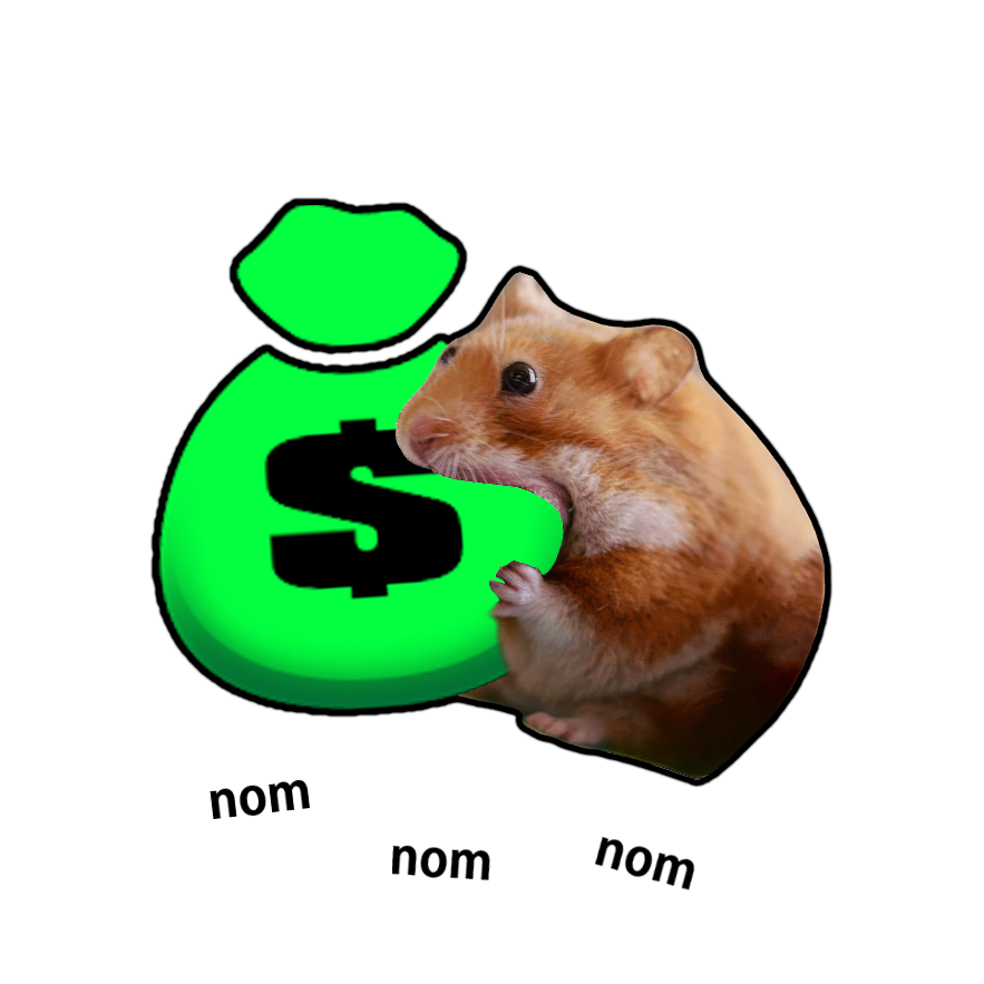 Nomnom wishes he could eat <a href="/BagsApp/">BAGS</a> 🥺