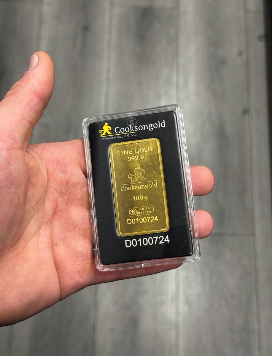 ANOTHER ONE 🔥🔥🔥

<a href="/grok/">Grok</a> in 16 hours choose a random reply who follows <a href="/NoLimitGains/">NoLimit</a> to win this 100g gold bar (~$14,200)

WORLDWIDE SHIPPING!!!!

See you in 16hrs.