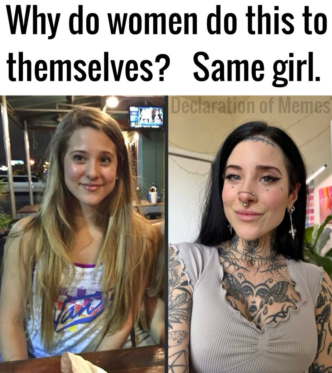 LibertyCappy's tweet photo. Why do women do this? https://t.co/FQCXfkwpYa