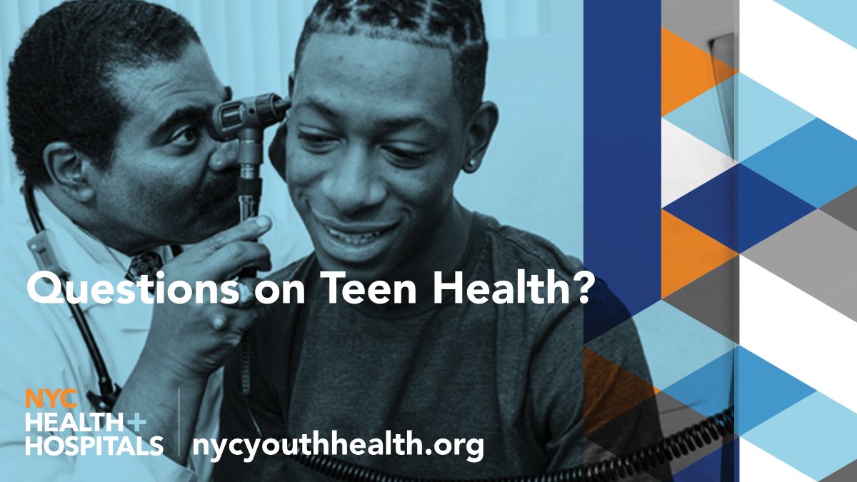 NYCHealthSystem's tweet image. If you’re 12 or older, we’re here for you no matter what. Our health services for teens include annual check-ups, sexual health and mental health services, LGBTQ+ Health, and wellness counseling: on.nyc.gov/3PHhFL4.