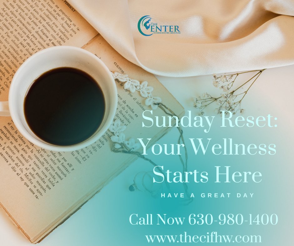 cifhw's tweet photo. 🌿 Sunday Reset 🌿
Take today to breathe, release last week’s stress, and realign your health goals. Small, consistent steps lead to lasting wellness.

Call us Monday to schedule your next step toward feeling your best. 💚
#SundayReset #WellnessJourney #CIFHW https://t.co/OwW1FUrpgc