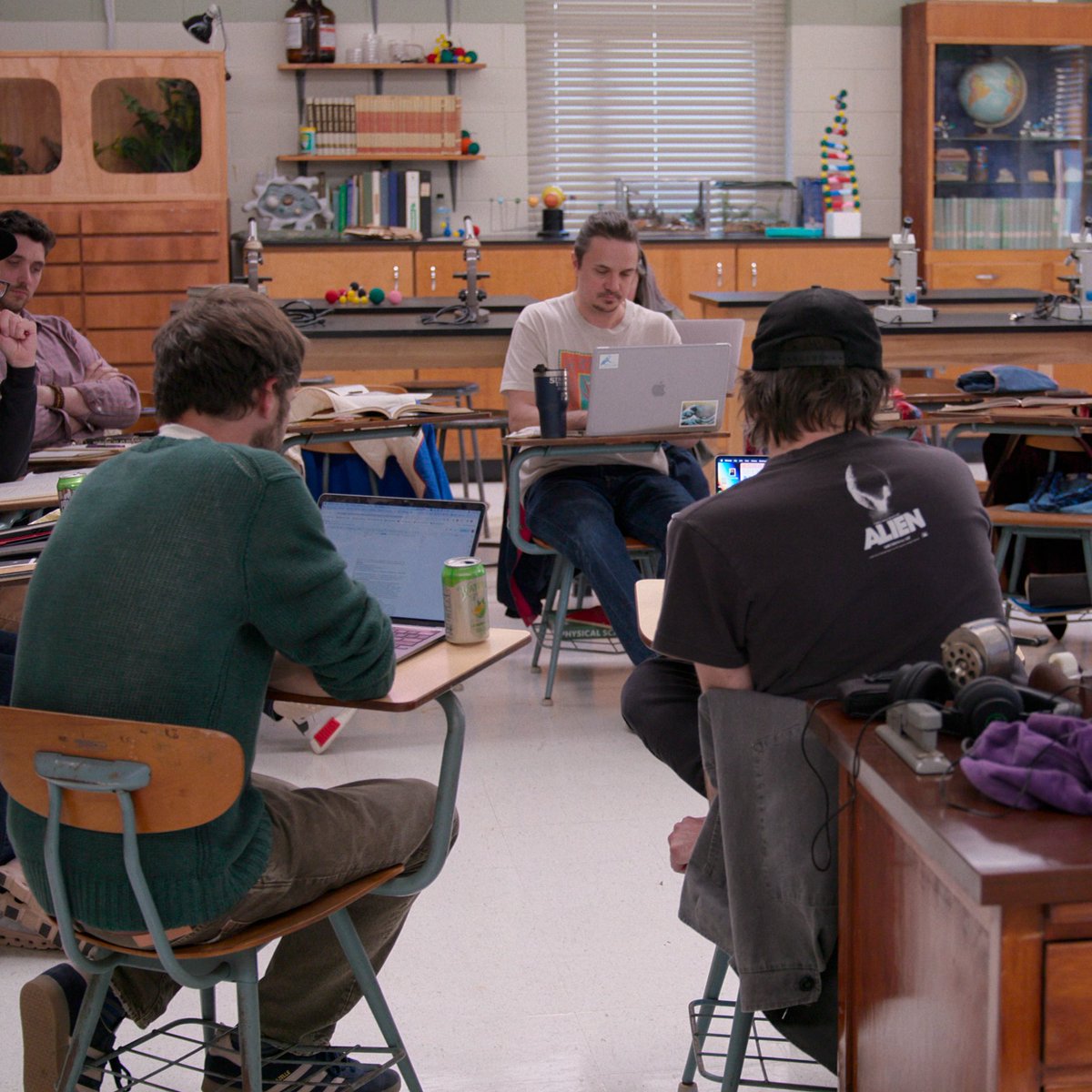 SThingsSpoilers's tweet image. In case you missed this from the #StrangerThings5 documentary released last week, here’s what the cast &amp;amp; crew confirmed:

- They began filming scenes for the finale before the script was fully written (the Duffers called it “scary”).

- The Duffer Brothers said they were under…