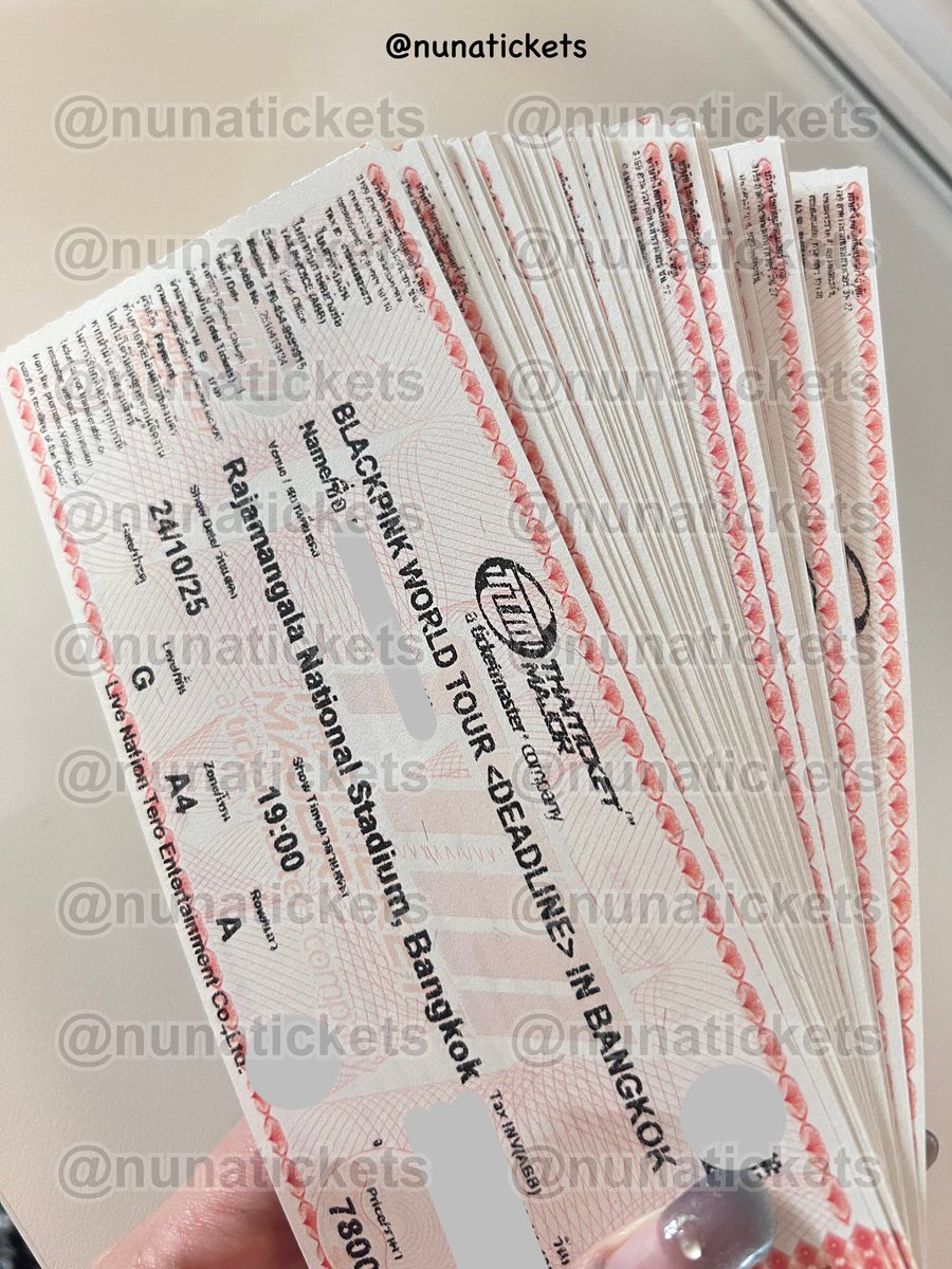 nunatickets's tweet image. ꒰ #นูน่าจะมาแจก ꒱ แจกสิทธิ์กดบัตรบังทันที่ไทยให้ฟรี 3 สิทธิ์ !!!

💜 รี + ฟอล + คอมเม้นอิโมจิสีม่วง💜

🌟 สุ่มผู้โชคดีตอนผังที่ไทยออก 
🌟 ขอสงวนสิทธิ์ให้เฉพาะฟลว. และอาร์มี่เท่านั้นน้าา (สิทธิ์ที่แจกไม่รับกดวีนะค้า ราคาอื่นได้หมดค่ะ )
#แจก #รับกดบัตร #BTSComeback2026…