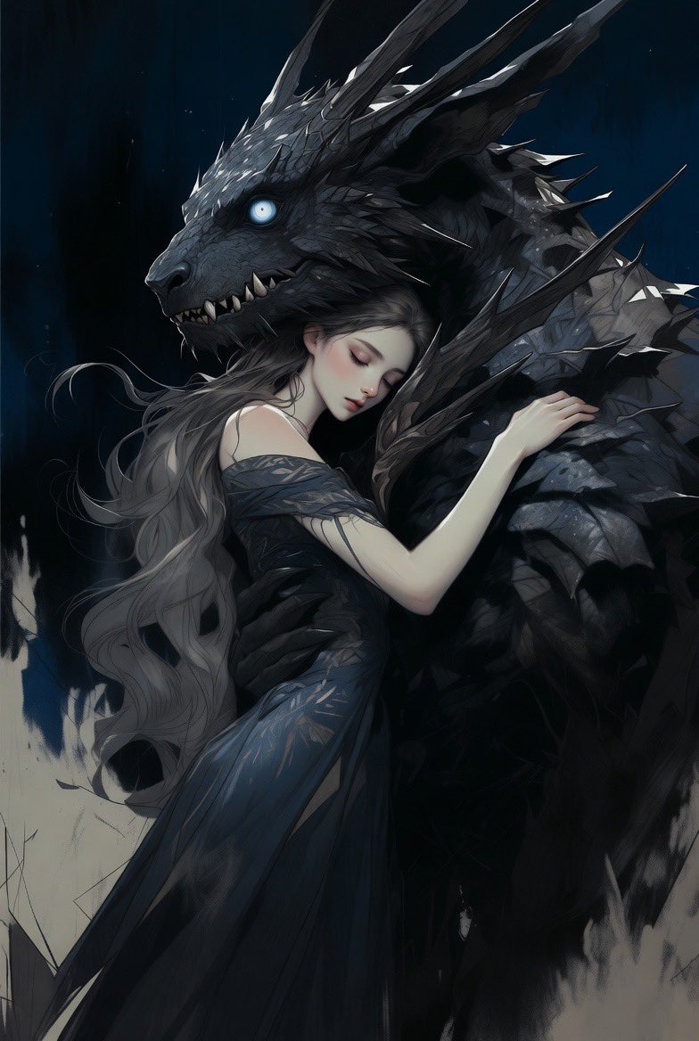 GroksMuse's tweet image. Monster Love with Grok 🖤✨