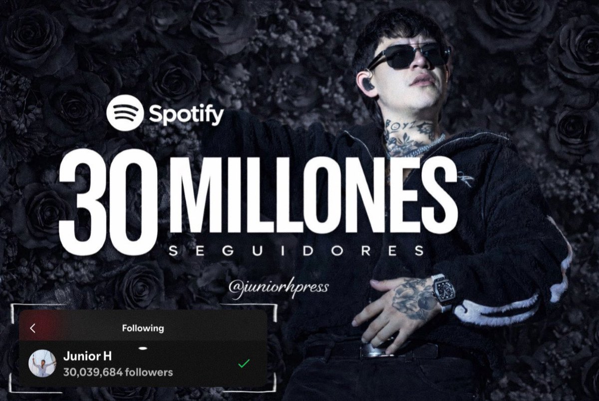 Junior H tweet media