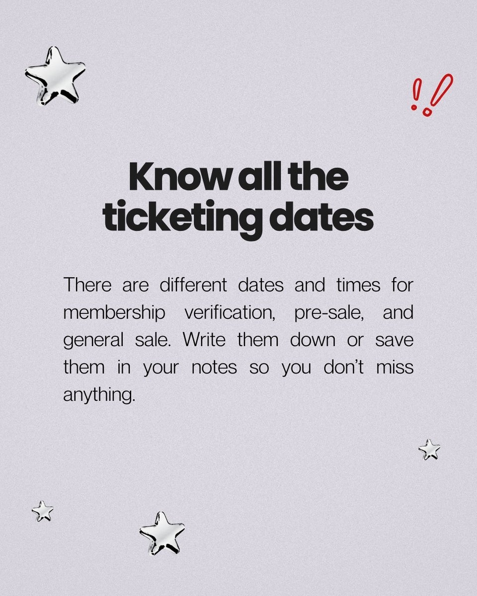 izzmatias's tweet photo. Things I wish I knew before buying kpop concert tickets on Global Interpark (NOL World)

Full list of tips at https://t.co/1dwyUJt1lR and https://t.co/hZBnn3SGc0 https://t.co/u8mr9J5qmC