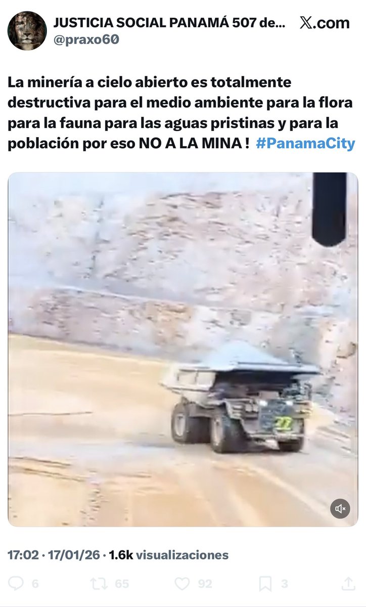 Les comparto para la galería de los antiprogreso enemigos de Panamá que me han bloqueado porque desmonto sus mentiras y además ya los tenemos identificados que son pagados en el extranjero (son muy básicos):