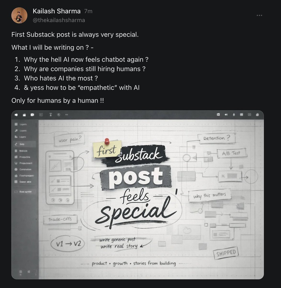 Kailash Sharma tweet media