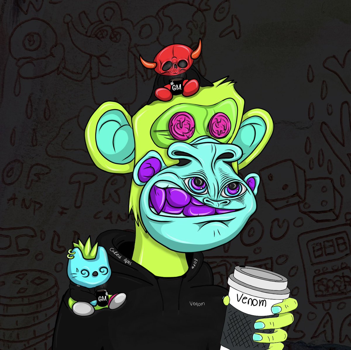 GM ☕️☀️ 
Throwback to my favorite NFT collection.