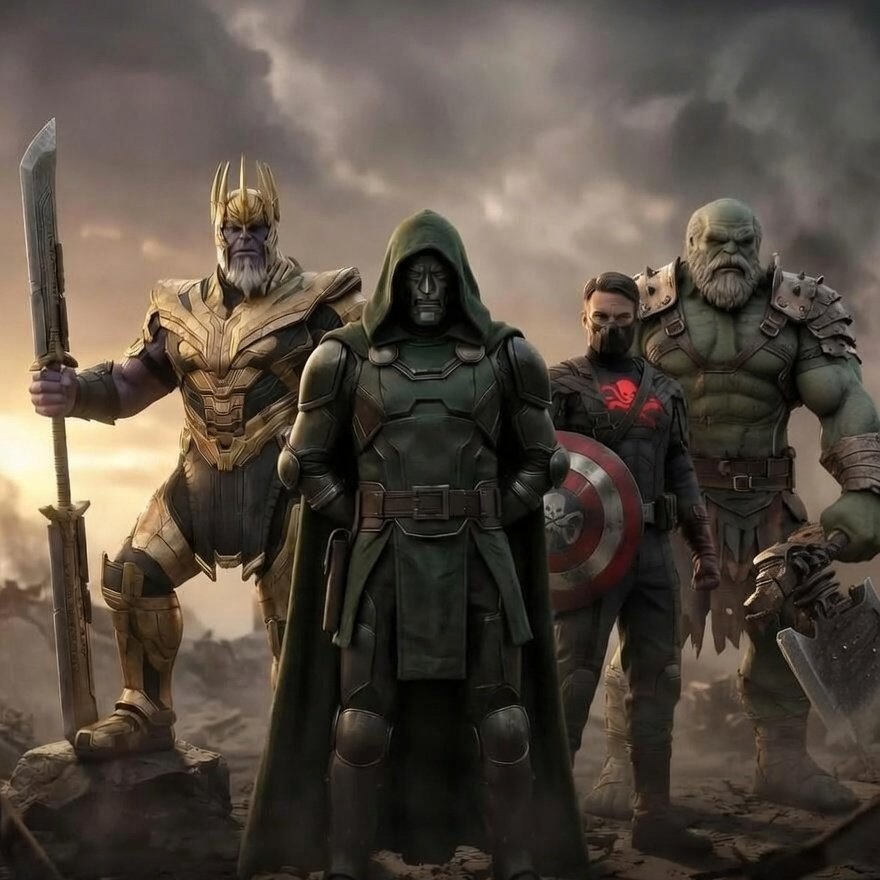 MovieNewszz's tweet photo. In Avengers Doomsday, Doctor Doom won’t come alone, he’ll likely have an evil version of the Avengers on his side. https://t.co/oR3u0pIfGj