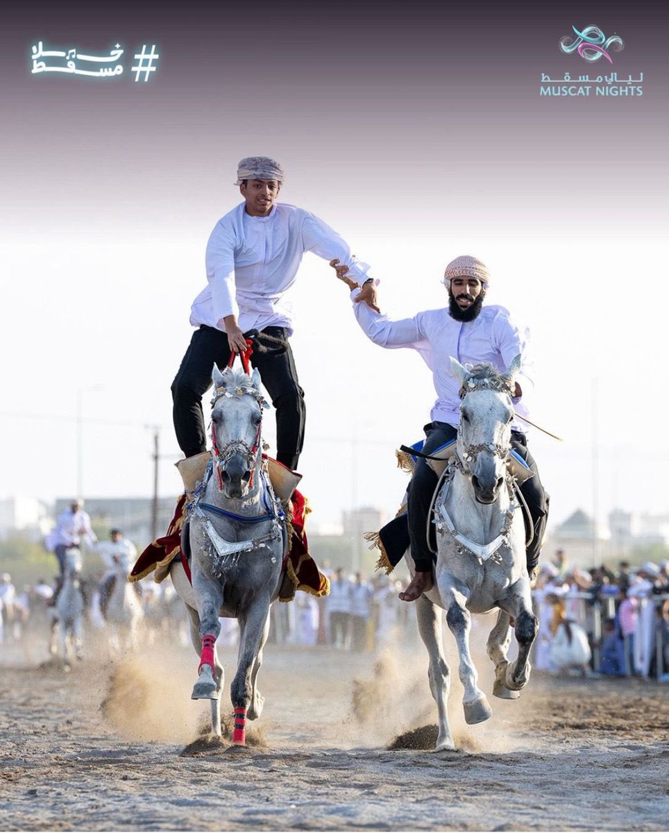 samail_frwsyt's tweet photo. مشاركة اللجنة في عرضة الخيل التقليدية بولاية #العامرات ، ضمن فعاليات مهرجان #ليالي_مسقط ، بنتظيم من (لجنة العامرات للفروسية) تحت رعاية الشيخ حامد الحمر نائب والي العامرات، وسط حضور جماهيري كبير وفقرات متنوعة.@MuscatNightsOm https://t.co/jsEEteGsVS