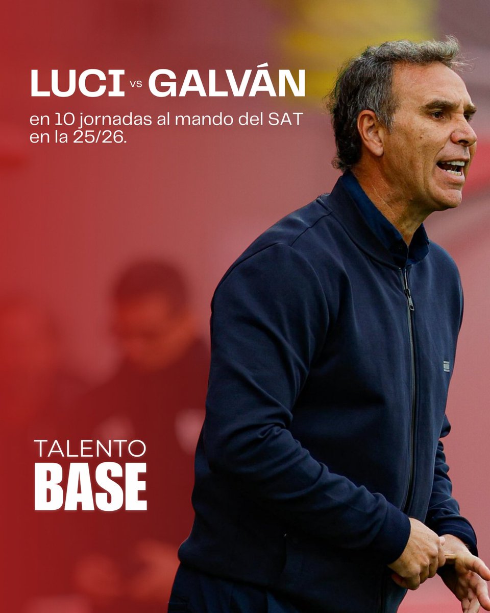 TalentoBase's tweet image. 🆚 𝙇𝘼 𝘾𝙊𝙈𝙋𝘼𝙍𝘼𝙏𝙄𝙑𝘼 entre Luci y Jesús Galván tras diez jornadas al frente del #SevillaAtlético:

🟰Mismos números en cuanto a puntos cosechados. 

📊 Varían los protagonistas si se tienen en cuenta los minutos disputados sobre el césped.