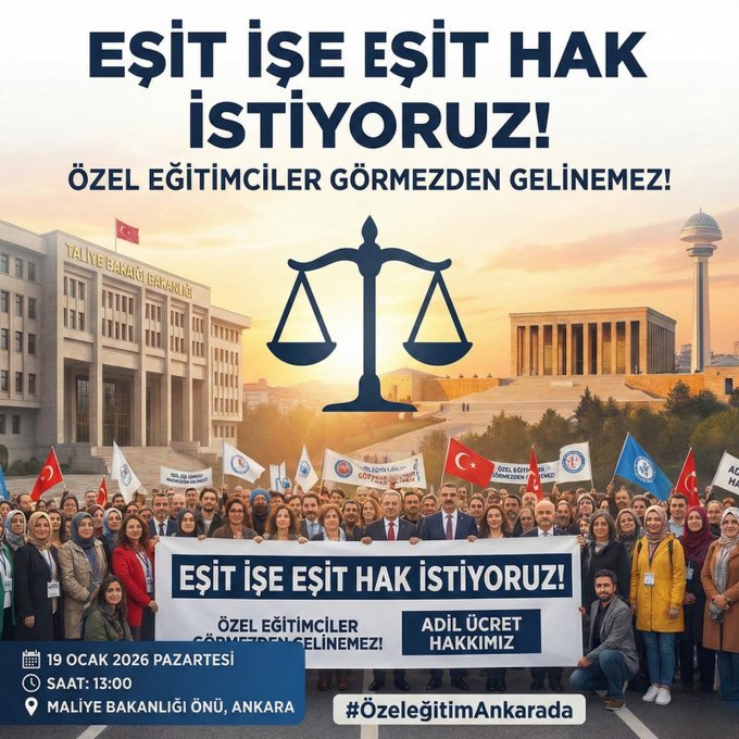 Özel Eğitimde feda edilecek bir tek ferd yoktur.Haklarını verin.

#ÖzeleğitimAnkarada
<a href="/RTErdogan/">Recep Tayyip Erdoğan</a> <a href="/EmineErdogan/">Emine Erdoğan</a> <a href="/tcbestepe/">T.C. Cumhurbaşkanlığı</a> <a href="/iletisim/">T.C. İletişim Başkanlığı</a> @ccsbb <a href="/HMBakanligi/">T.C. Hazine ve Maliye Bakanlığı</a> <a href="/memetsimsek/">Mehmet Simsek</a> <a href="/tcmeb/">Millî Eğitim Bakanlığı</a> <a href="/Yusuf__Tekin/">Yusuf Tekin</a> <a href="/tcailesosyal/">T.C. Aile ve Sosyal Hizmetler Bakanlığı</a>