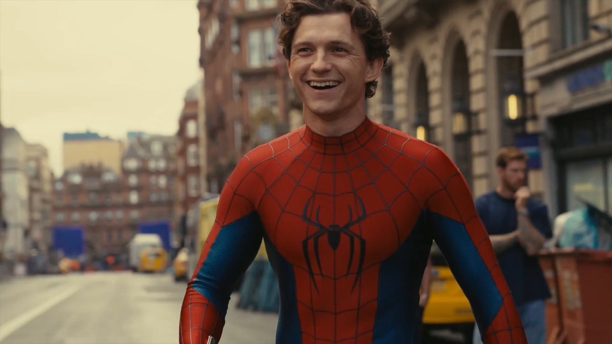 mcuspider616's tweet image. EASILY the best he’s ever looked as the character. The classic suit, his build, the longer hair, it’s peak asf
