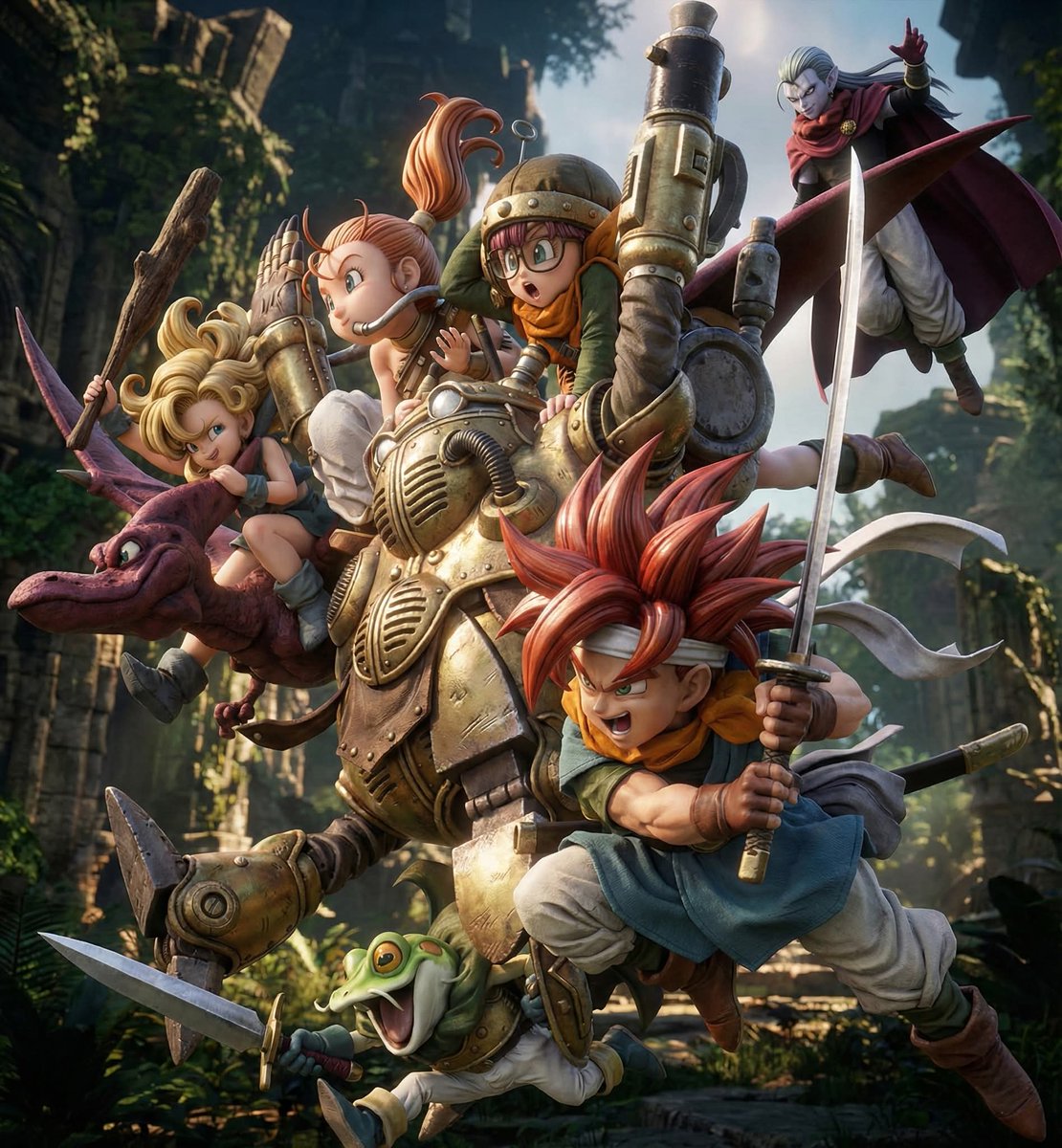 One of these days I'm going to play Chrono Trigger...because I never finished it. 🕑
