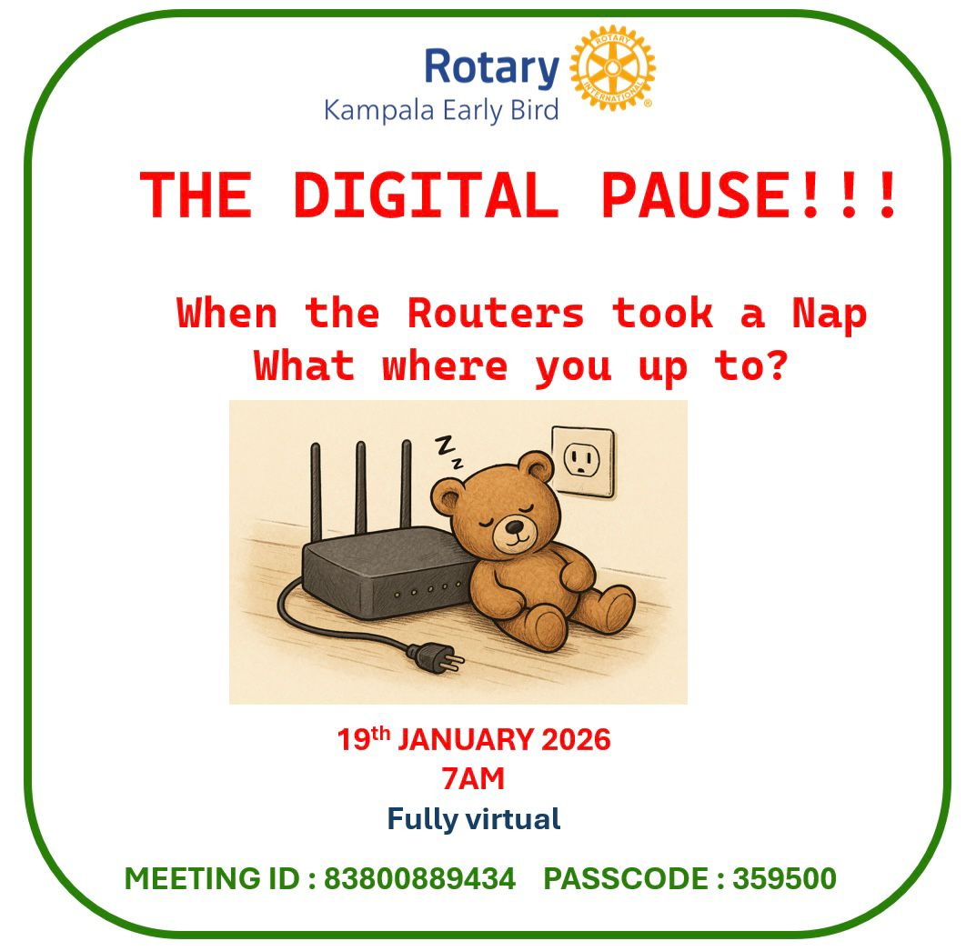 Rotary Club of Kampala Early Bird tweet media