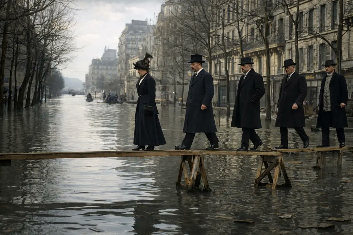 Il y a 126 ans, Paris et sa région connaissait des inondations catastrophiques - notre article >>> meteo-villes.com/actualites/les…