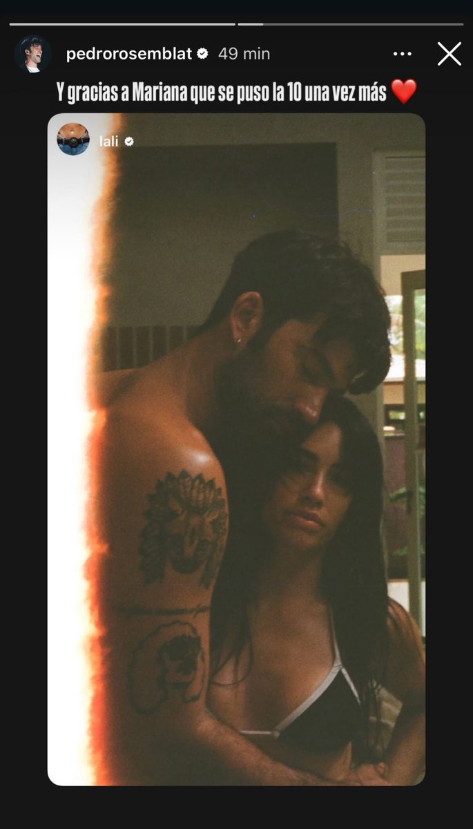 solo la resube a ella😭 q tipo enamorado