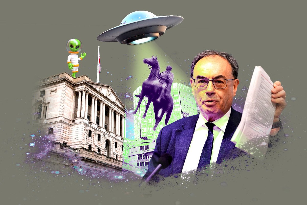 VersanAljarrah's tweet image. According to the Bank of England, a global liquidity crisis could spark an alien invasion.