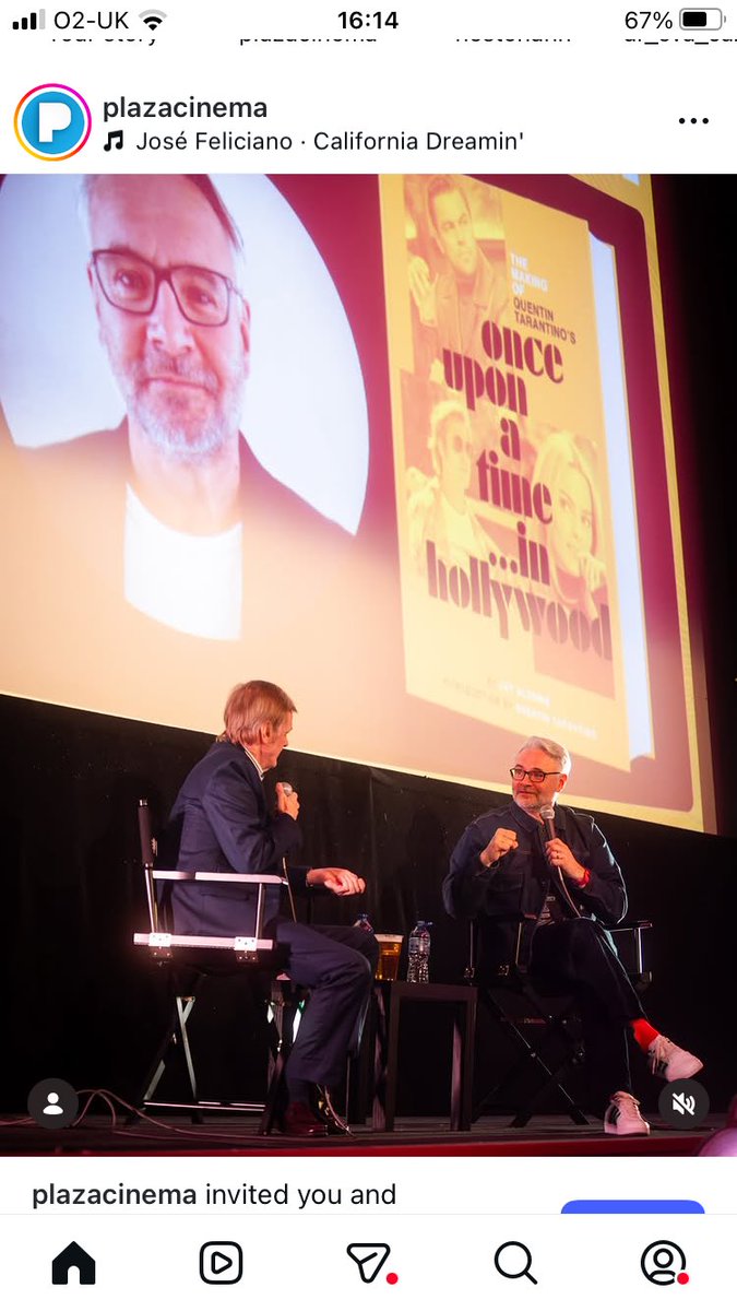 What a wonderful time I had interviewing <a href="/JayAGlennie/">Jay Glennie</a> about his magnificent book at the <a href="/PlazaCinema/">PlazaCinema</a> thanks for popping along and listening.
<a href="/TheFarm_/">The Farm</a> <a href="/frankcottrell_b/">Frank Cottrell-Boyce</a>