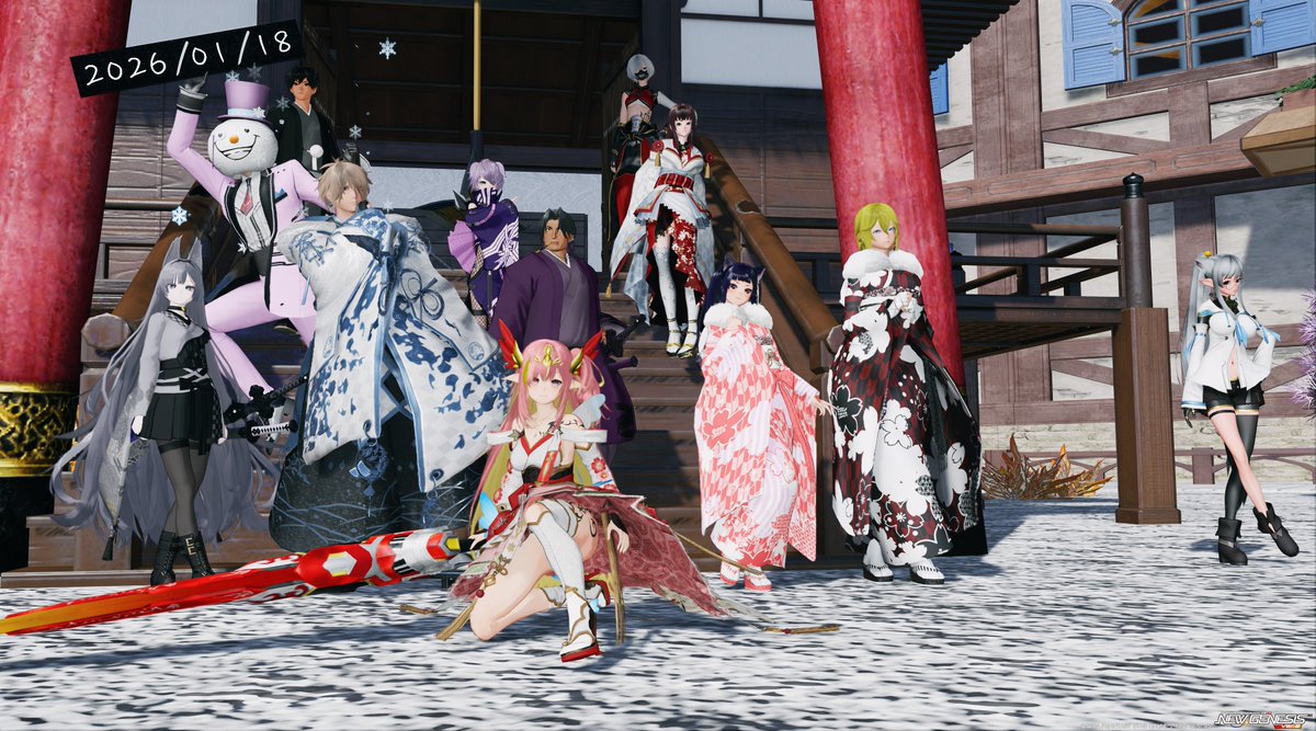 Ludo_Arel's tweet image. 2026年1月度方舟会。色々重要な話があった。
次の方舟会の日程はまた後日に。（ただしコステーマは既に「バレンタイン」に決定）
#NGAPSO2