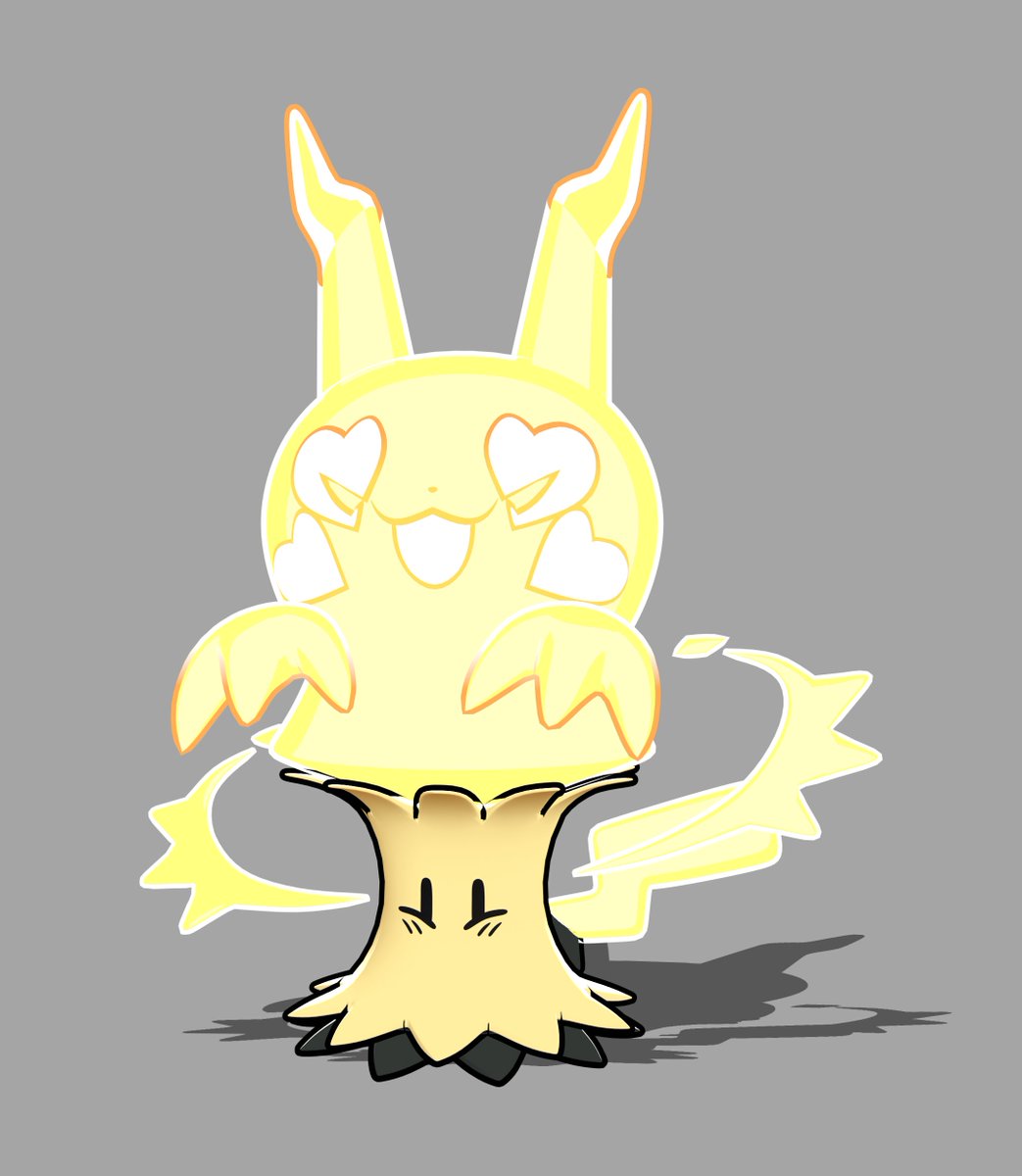 CardnlH's tweet photo. 3d Model of @MolchiBerry's amazing Amped Mimikyu form! #Pokemon #AmpForms https://t.co/60xM2zz8Gi