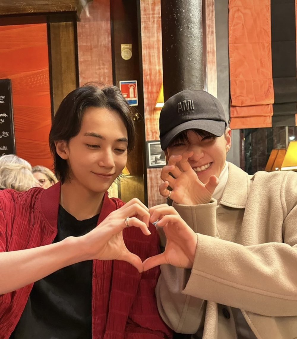 jeonghannisms's tweet image. 230119 😇🐯

🐯: i fixed the heart ban ❤️😆