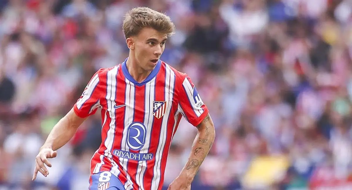 edu17burgos's tweet image. Pablo Barrios puede ser fácilmente uno de los mejores centrocampistas de LaLiga esta temporada. Tiene que ir al Mundial sí o sí porque se complementaría a la perfección con Rodri, Zubimendi o Fabián. Jugadorazo.