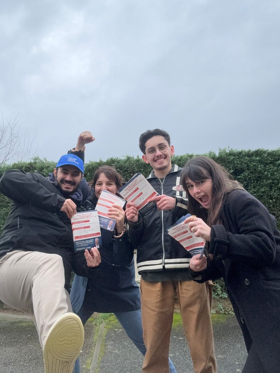 Ce dimanche, Saint-Simon n’a pas échappé à la mobilisation💪 Boîtage massif aux côtés de l’équipe de <a href="/jmoudenc2026/">Protégeons l’Avenir avec Jean-Luc Moudenc</a> pour la liste Protégeons l’avenir. Malgré le froid, la pluie, le vent, rien n’arrête l’engagement pour Toulouse. Sur le terrain, pour de vrai !