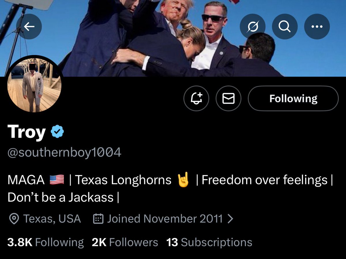 realtalkstruth's tweet image. Go follow @southernboy1004 🇺🇸🇺🇸🇺🇸

He follows back.