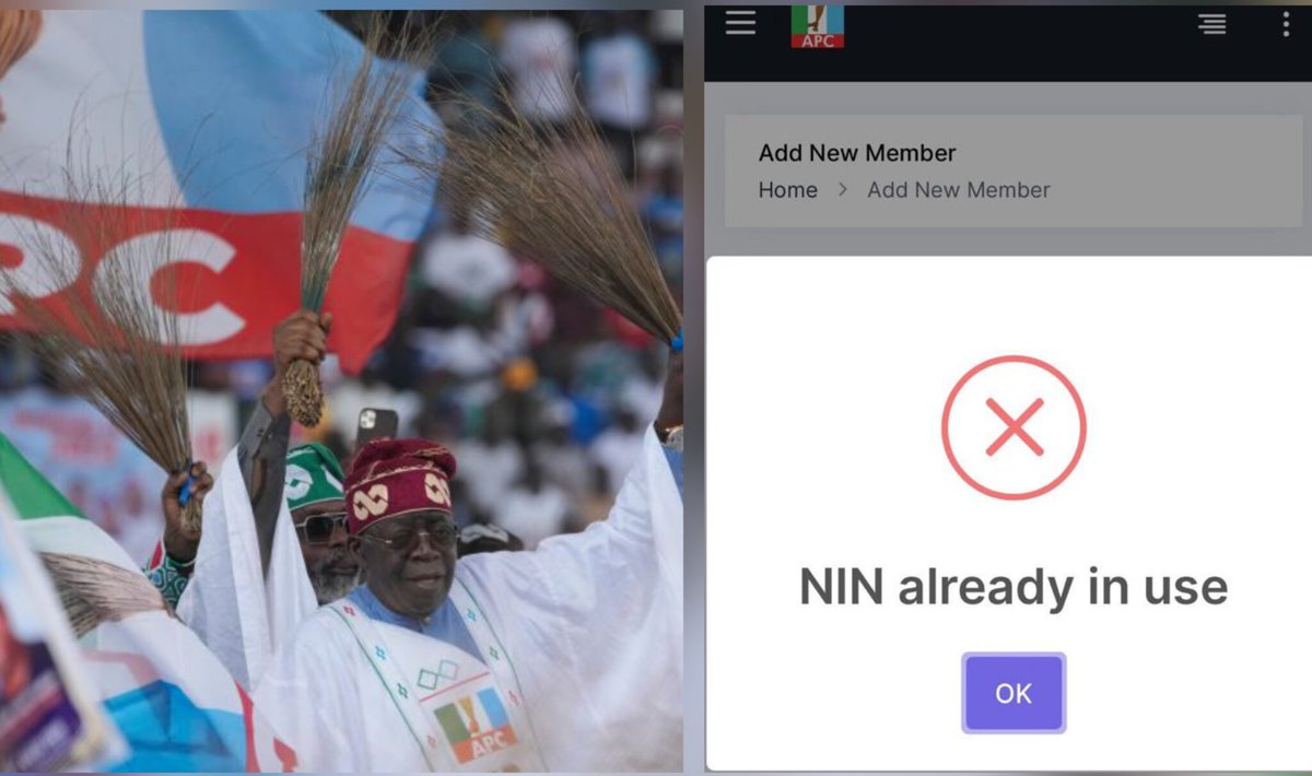 EXPOSED: APC Allegedly Harvests Citizens’ NINs Through ‘Empowerment Schemes’ to Register Them as Party Members — Netizen Reveals parallelfactsnews.com/apc-allegedly-…