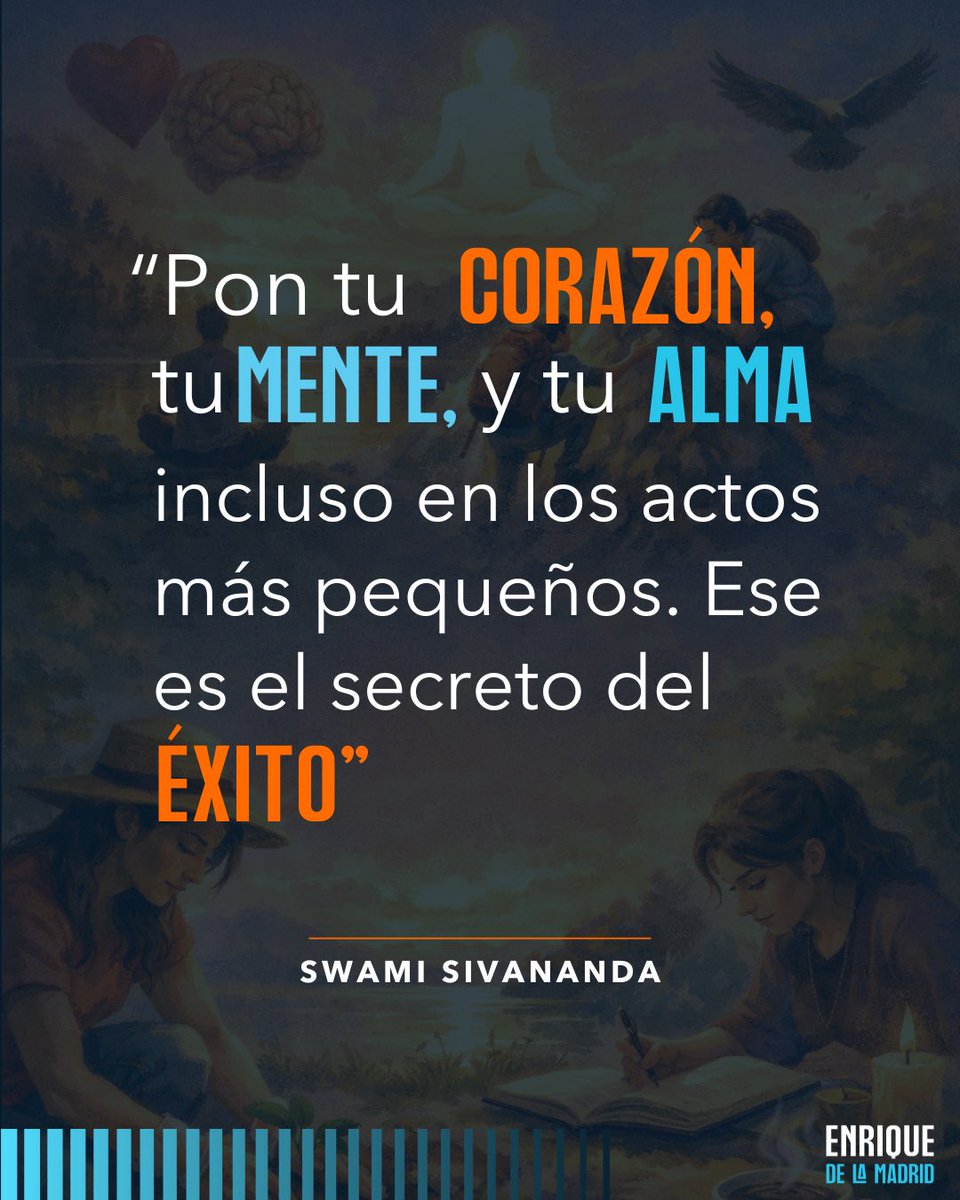 No subestimes los pequeños actos.
Cuando les pones corazón, mente y alma, se convierten en grandes resultados. 

Buen domingo!