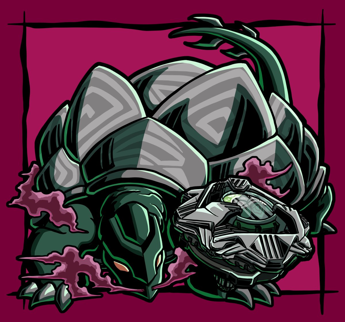 megakinoko0906's tweet image. ブラックシェル4-60D

ベイブレードXの四聖獣継承シリーズ、
あまりにもハイセンス過ぎる

#BEYBLADEX