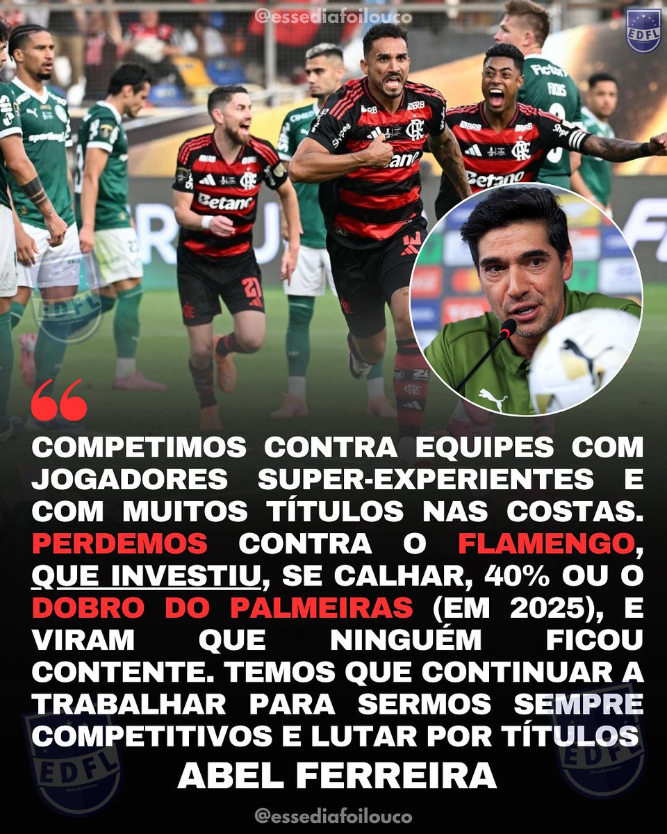essediafoilouco's tweet image. Como assim o Flamengo investiu o dobro?