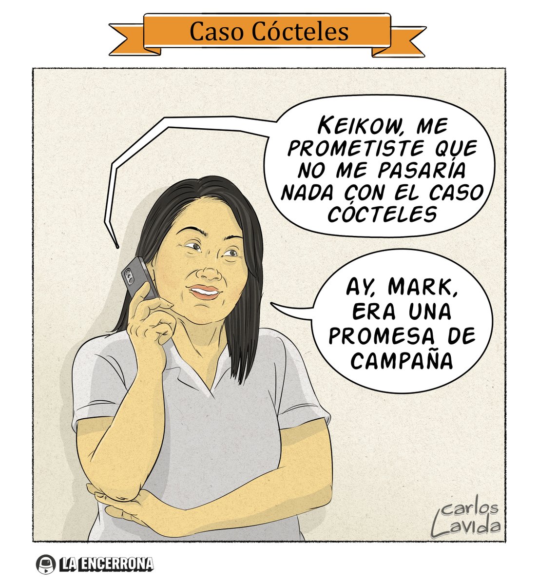 carlosLavida83's tweet photo. Mi viñeta para cerrar la semana🙌
Suscríbete desde 3 soles a La Encerrona para más caricaturas
#Keiko  #fuerzapopular #markvito https://t.co/daq75QC2Gh